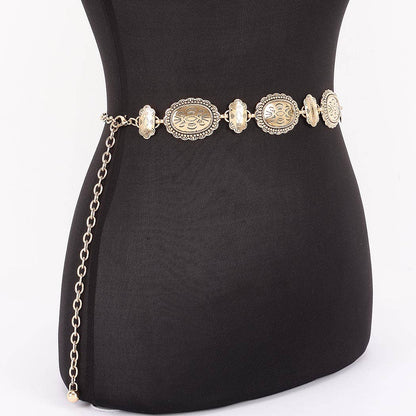Vintage Metal Chain Belt