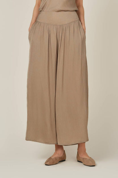 The Wanda Wide Leg Satin Pants