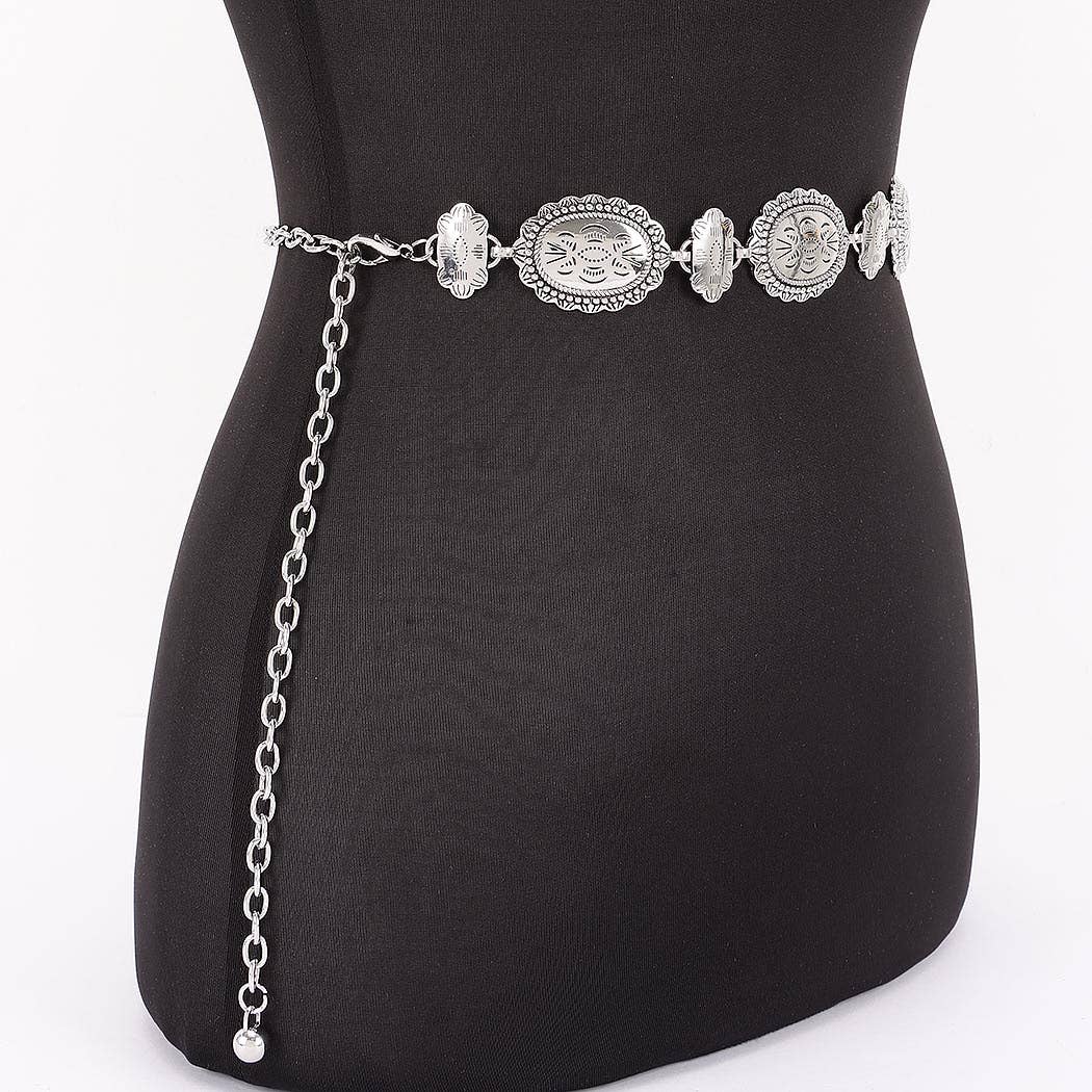 Vintage Metal Chain Belt