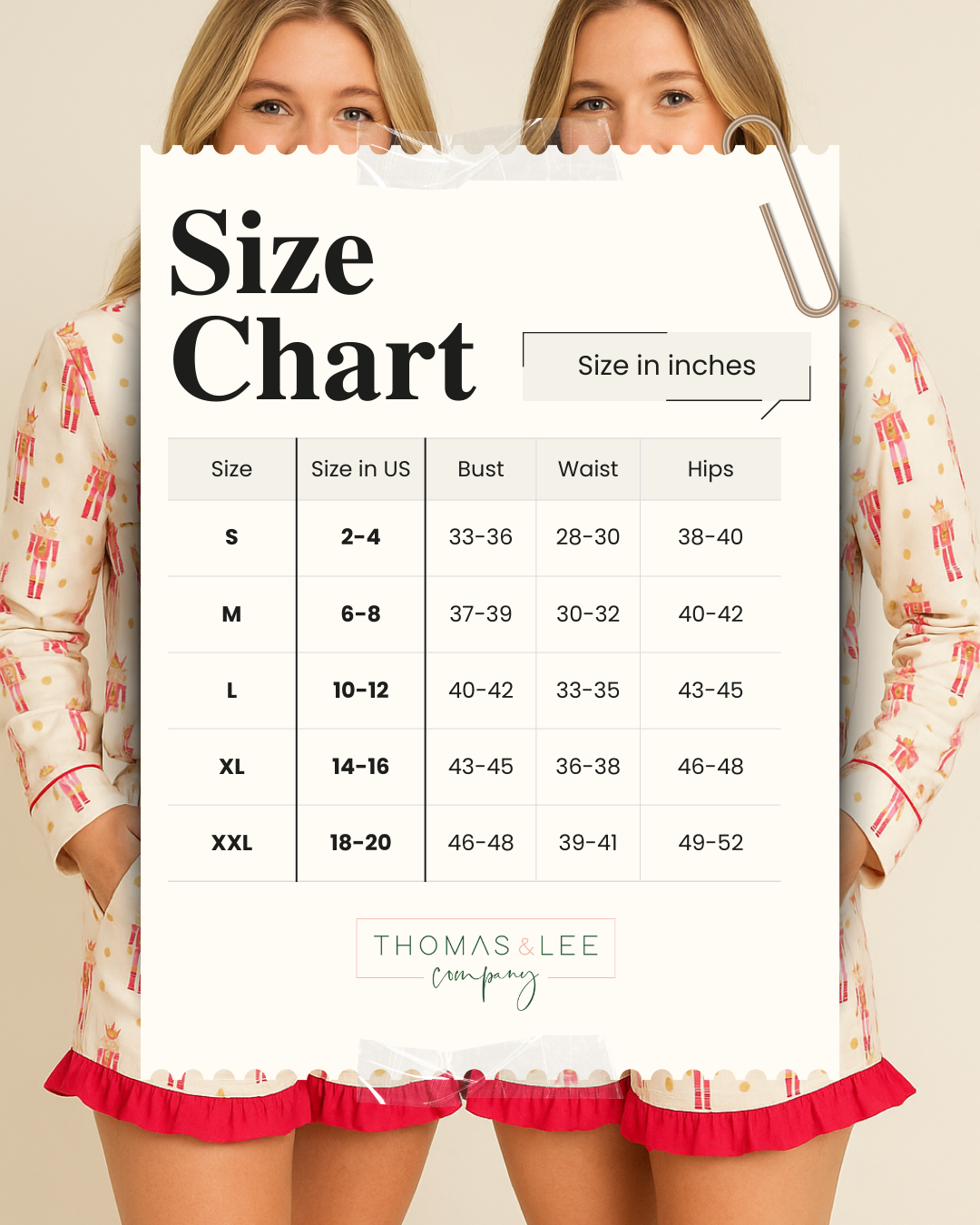 Christmas Pink Nutcracker Pajamas
