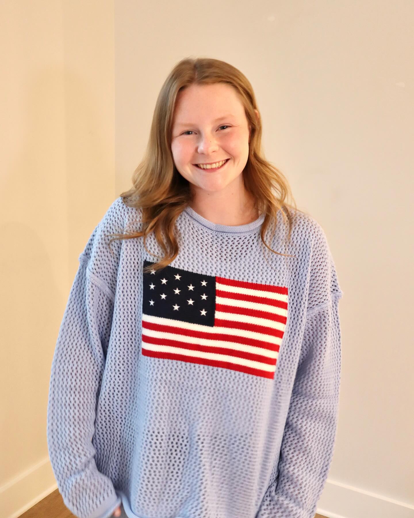 God Bless America Summer Sweater