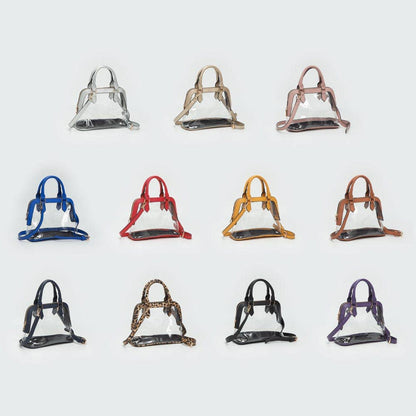 Analise Clear Satchel/Crossbody Bag