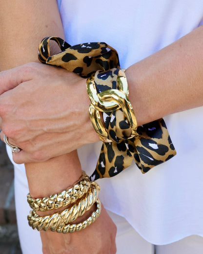 Sedgefield Scarf Bracelet Brown