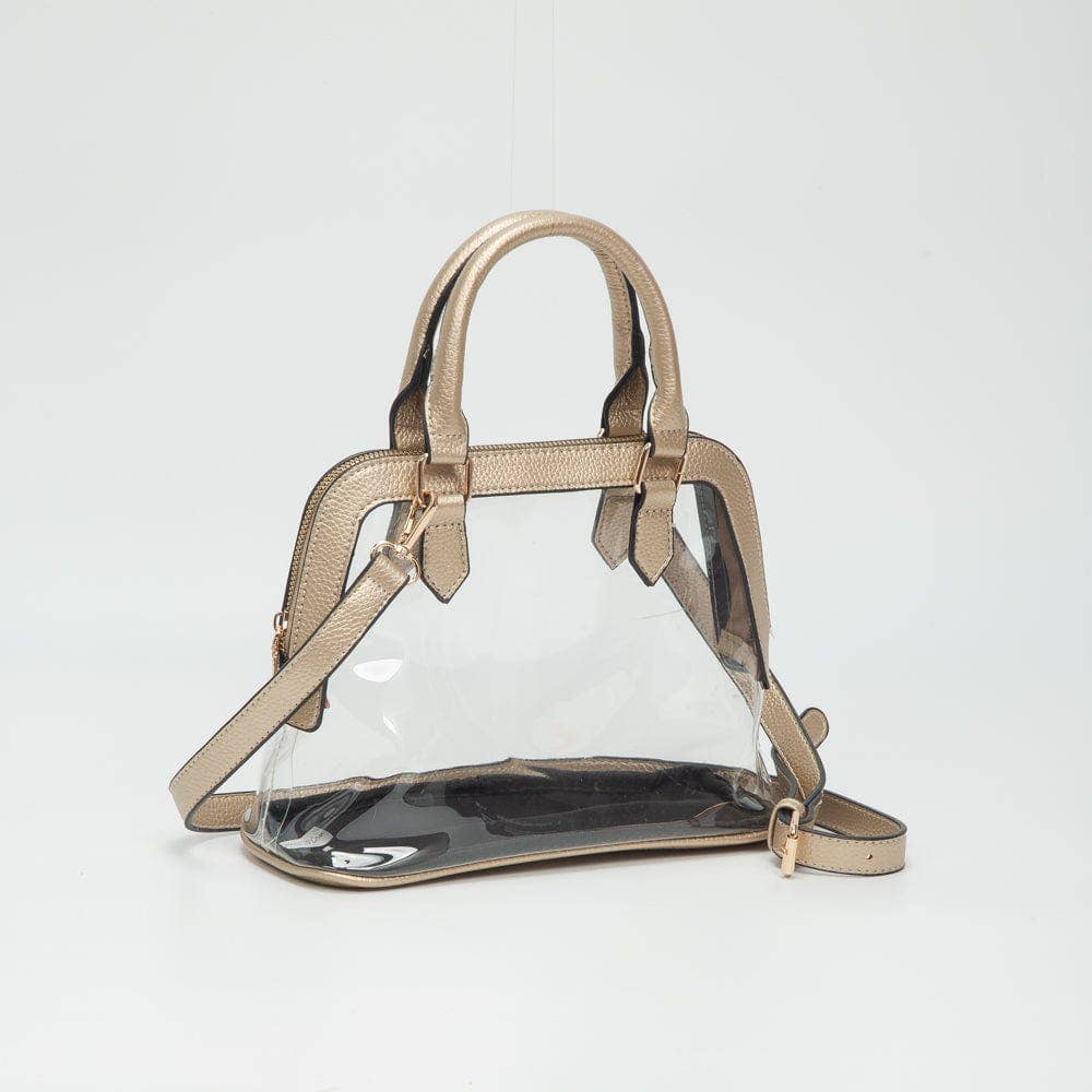 Analise Clear Satchel/Crossbody Bag