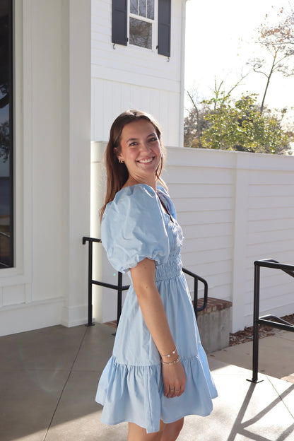 Meet me in Santorini Skyline Serenity Dress