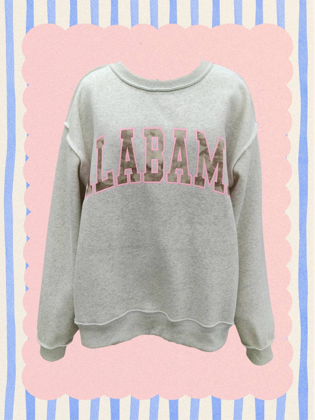 alabama camo reversible sweatshirt