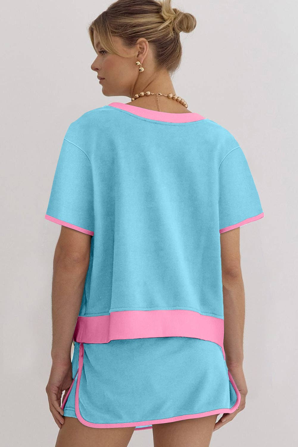 Bonbon Shirt and Skort 2Pcs Set