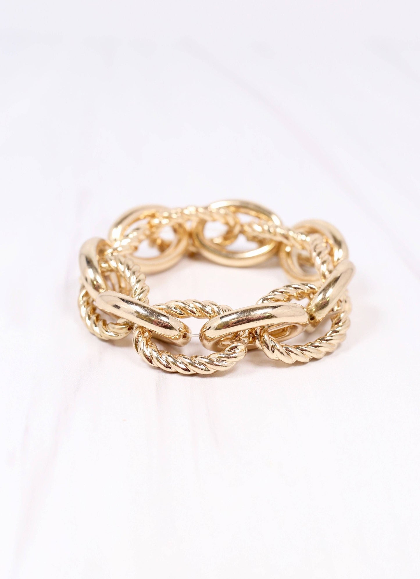 Caroline Hill Cates Link Stretch Bracelet