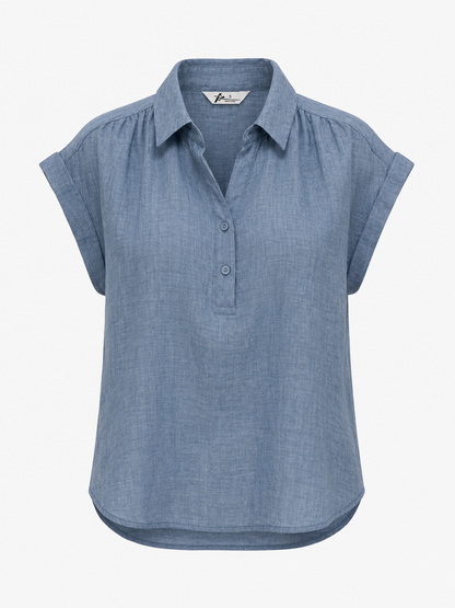 sheer gauzey top