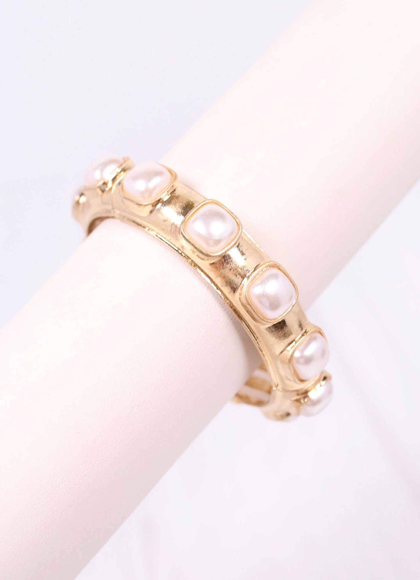 Caroline Hill Mirren Bracelet with Pearls GOLD