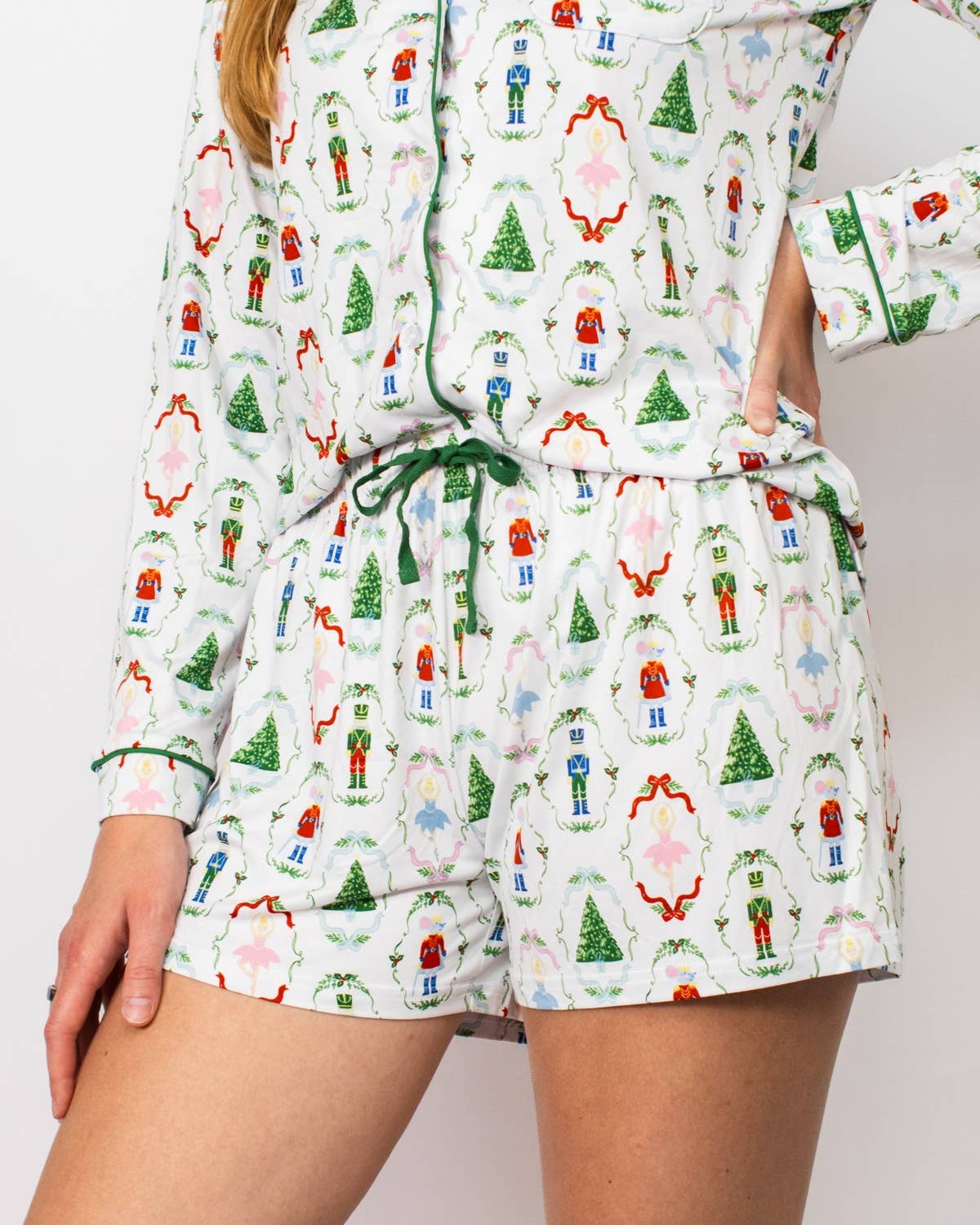 Nutcracker Waltz Sleep Shorts Set