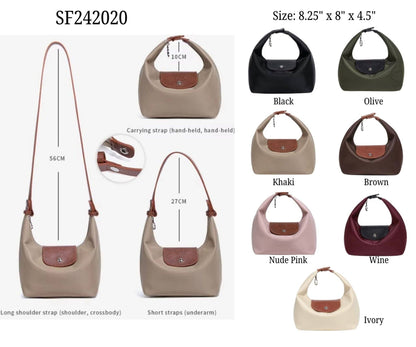 3 in 1 Nylon Crossbody/Shoulder Bag
