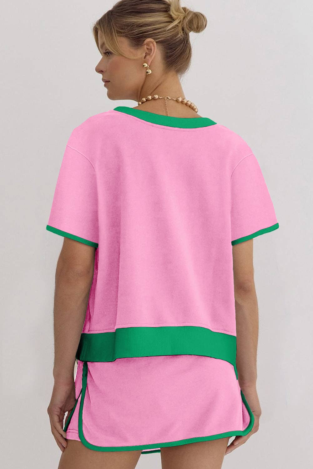 Bonbon Shirt and Skort 2Pcs Set