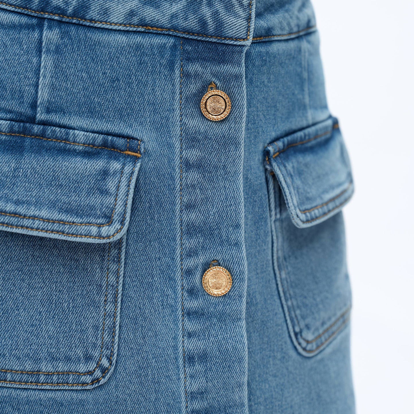 The Darby Denim Skort
