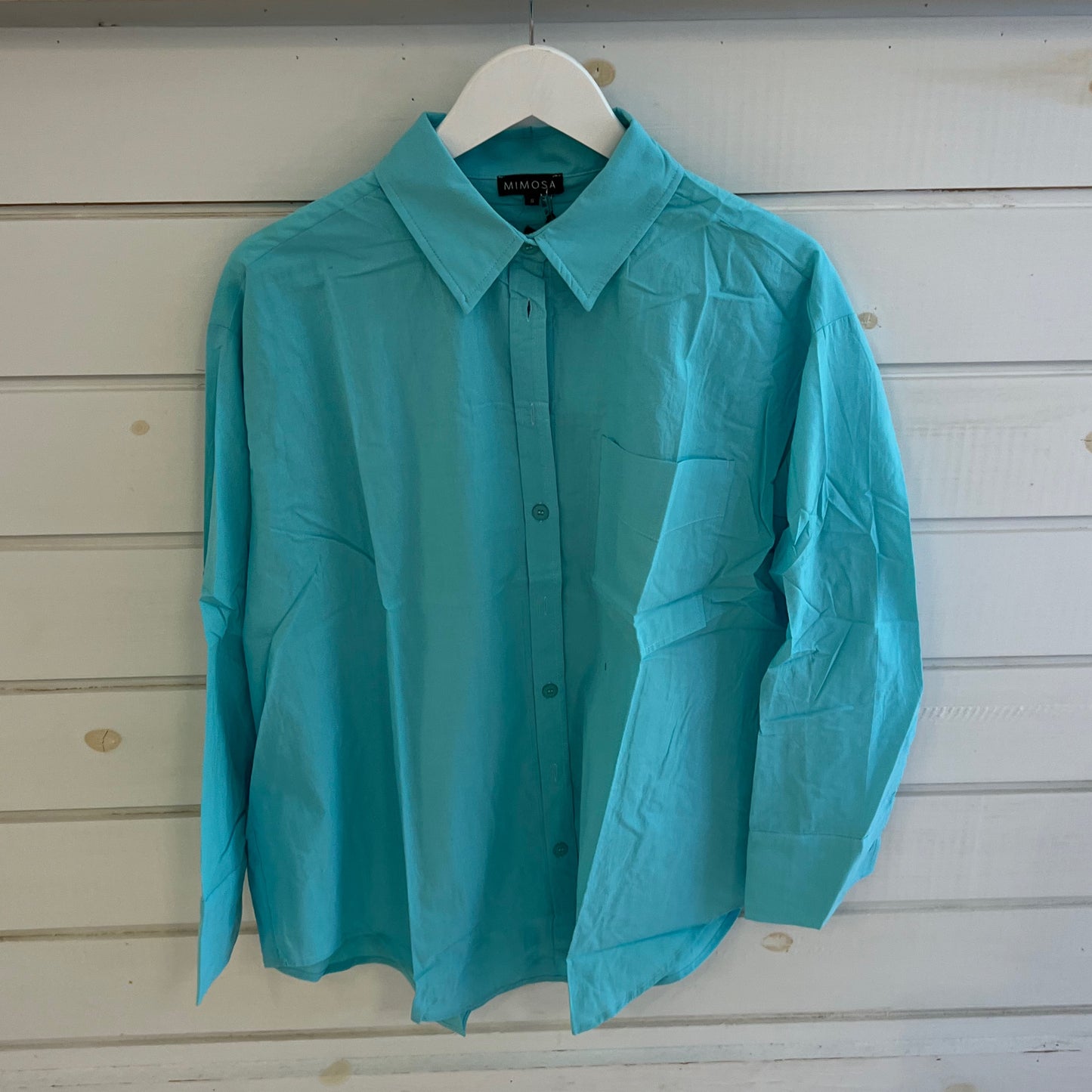 Mimosa Sicily Shirt-Aqua