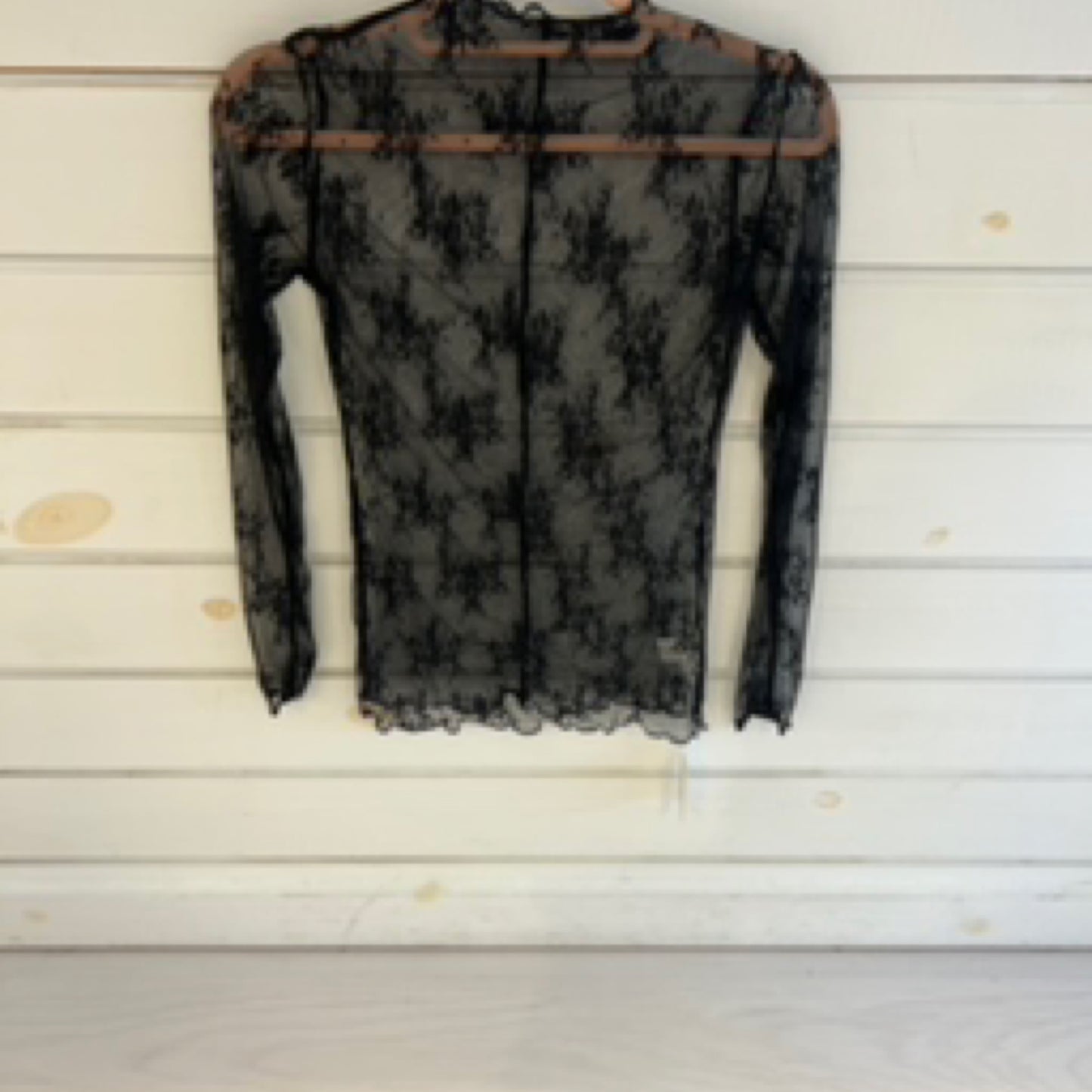 Mesh top black