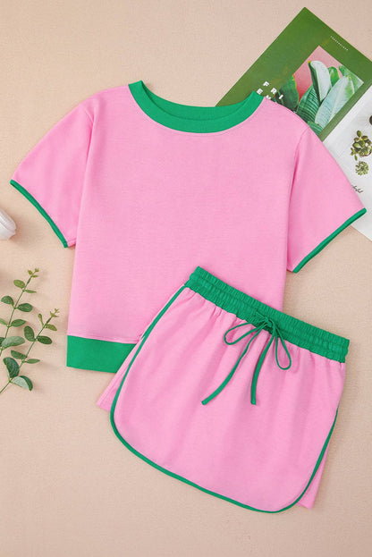 Bonbon Shirt and Skort 2Pcs Set
