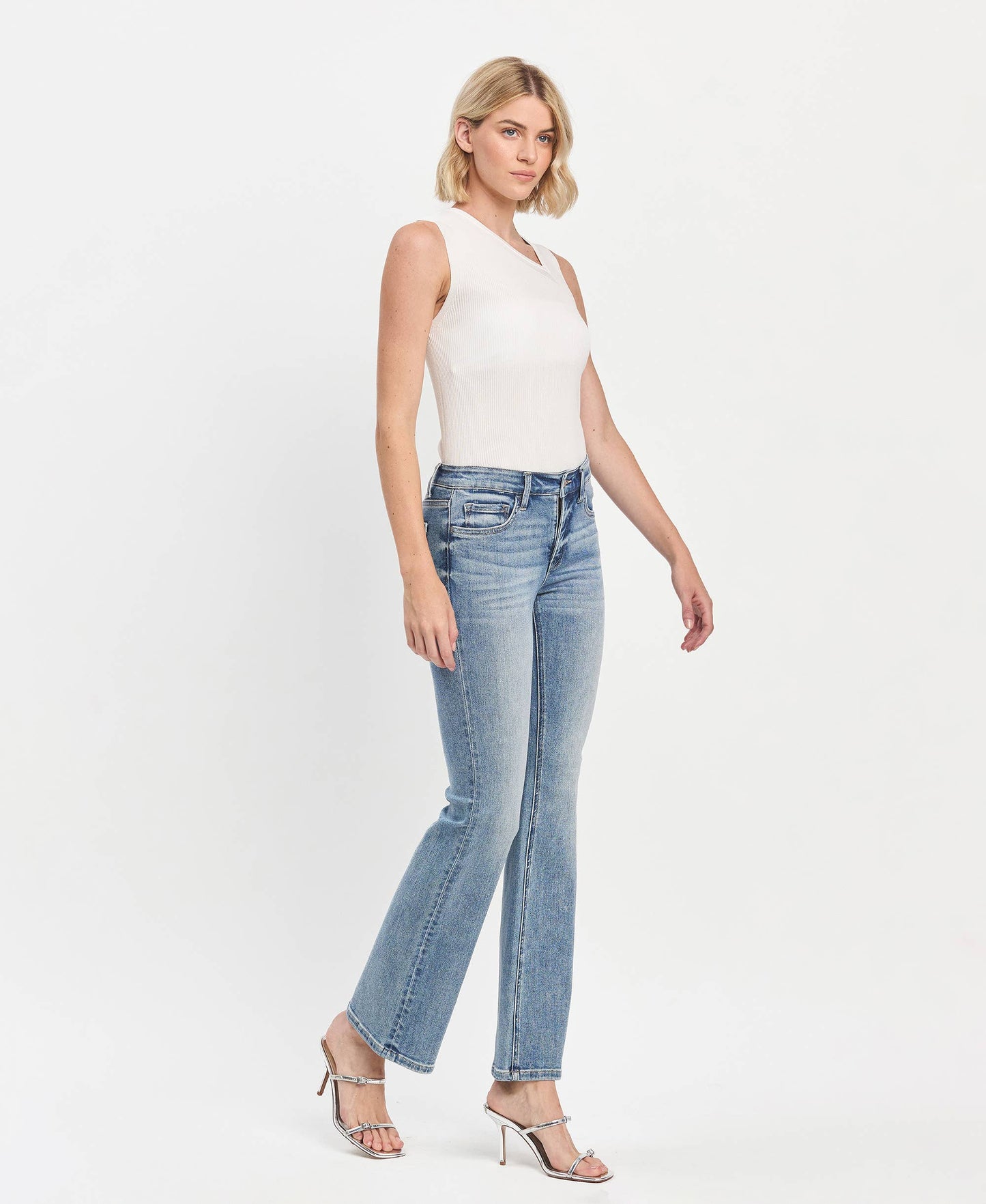 Vervet Midrise Bootcut Jeans