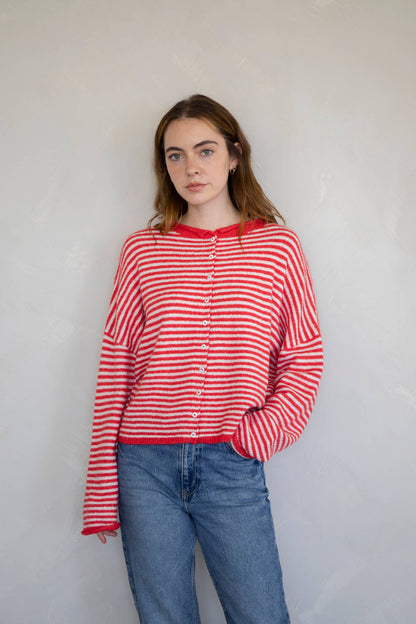 Elsie Button Down Cardigan Top