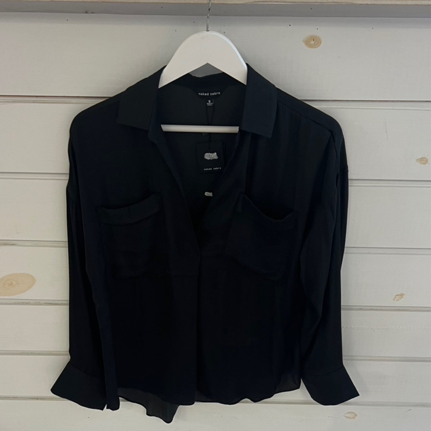 Naked Zebra Erin Top black