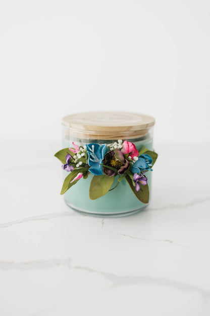 Mothers Day, Birthday, Decorated Candle, Bridal, Summer