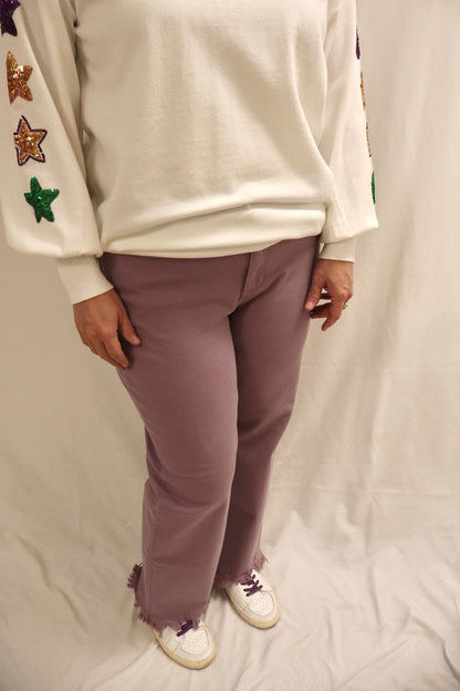 Sneak Peak Lavendar Denim