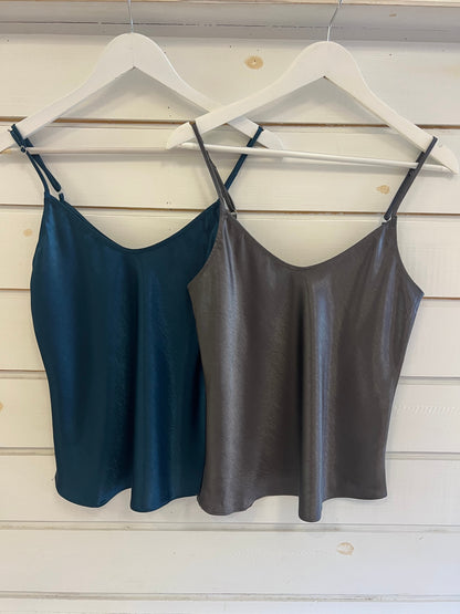 satin camisole tops