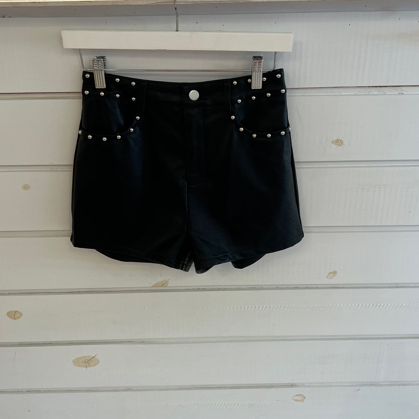 Lelis carter leather shorts