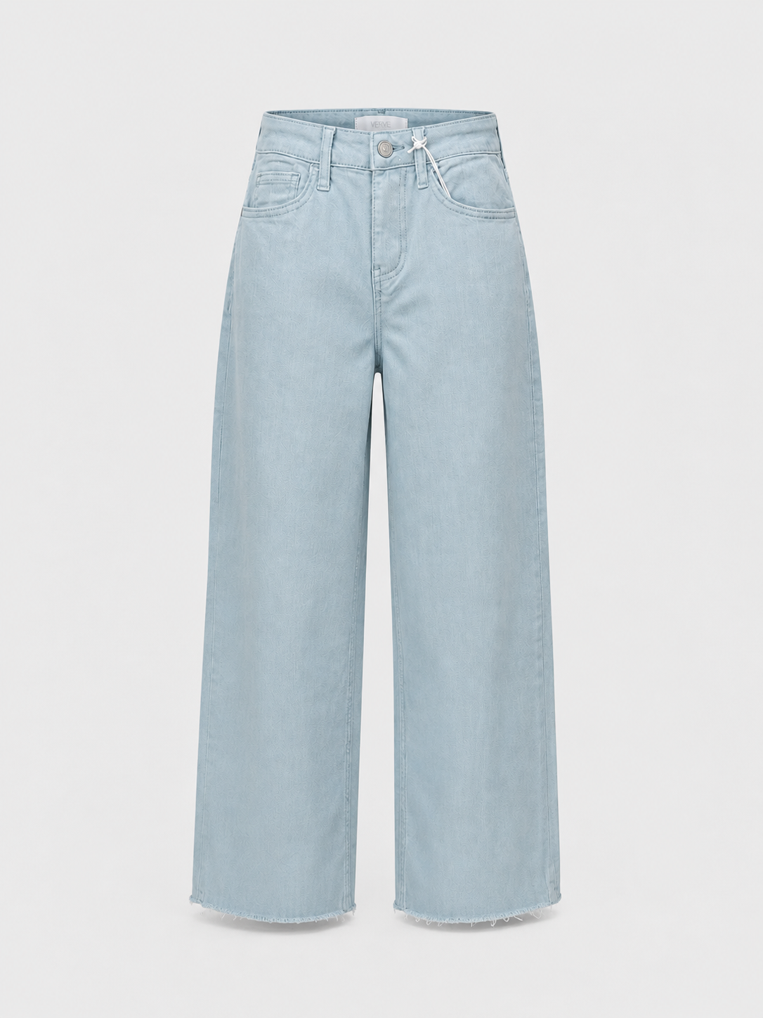 sky blue jeans