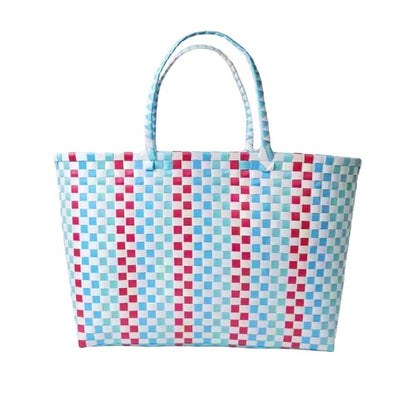 Basket Weave Oversized Tote Bag / Shoulder Bag