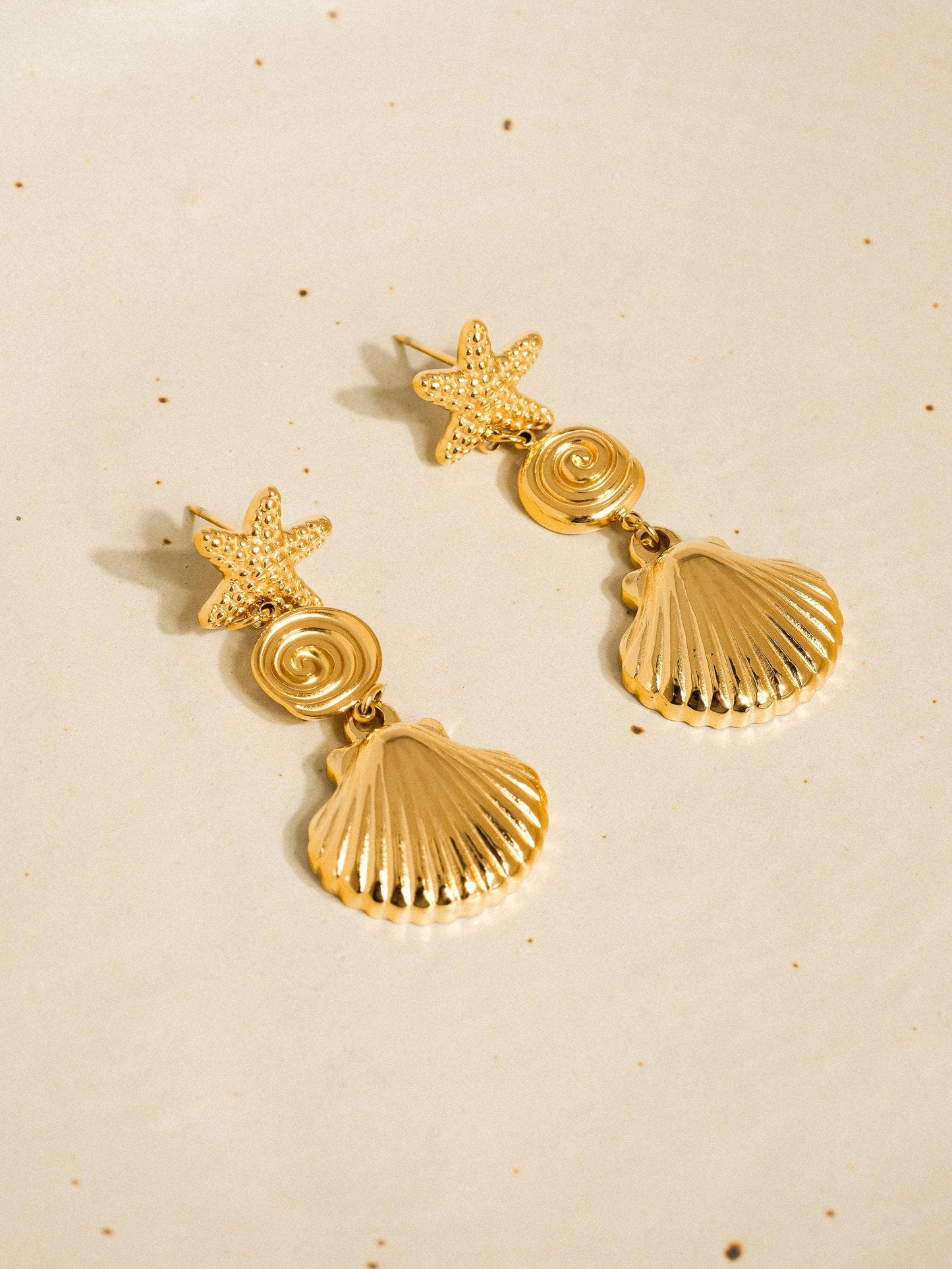 seashell earrings