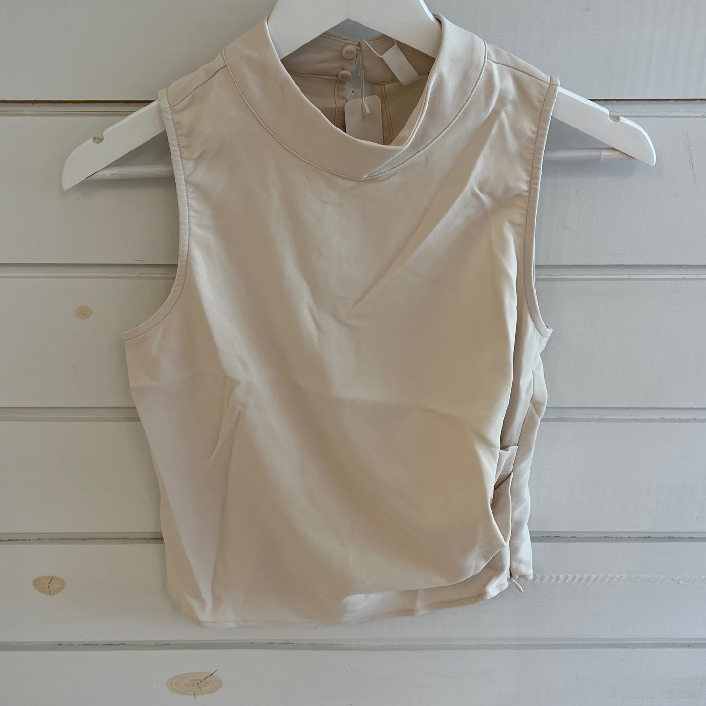 Glam cream top