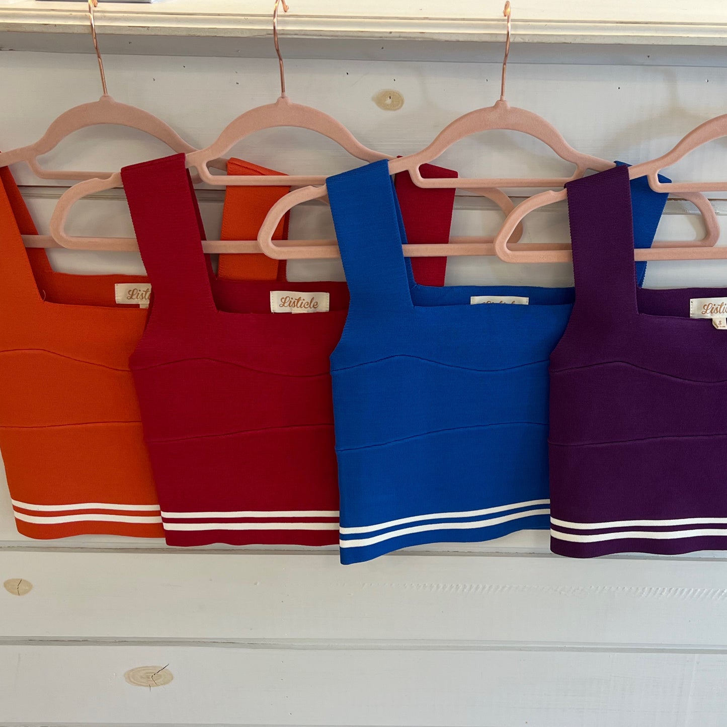 Listicle Maddie Tank orange