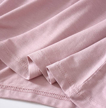 Regular basic soft flowy built-in bra tank top