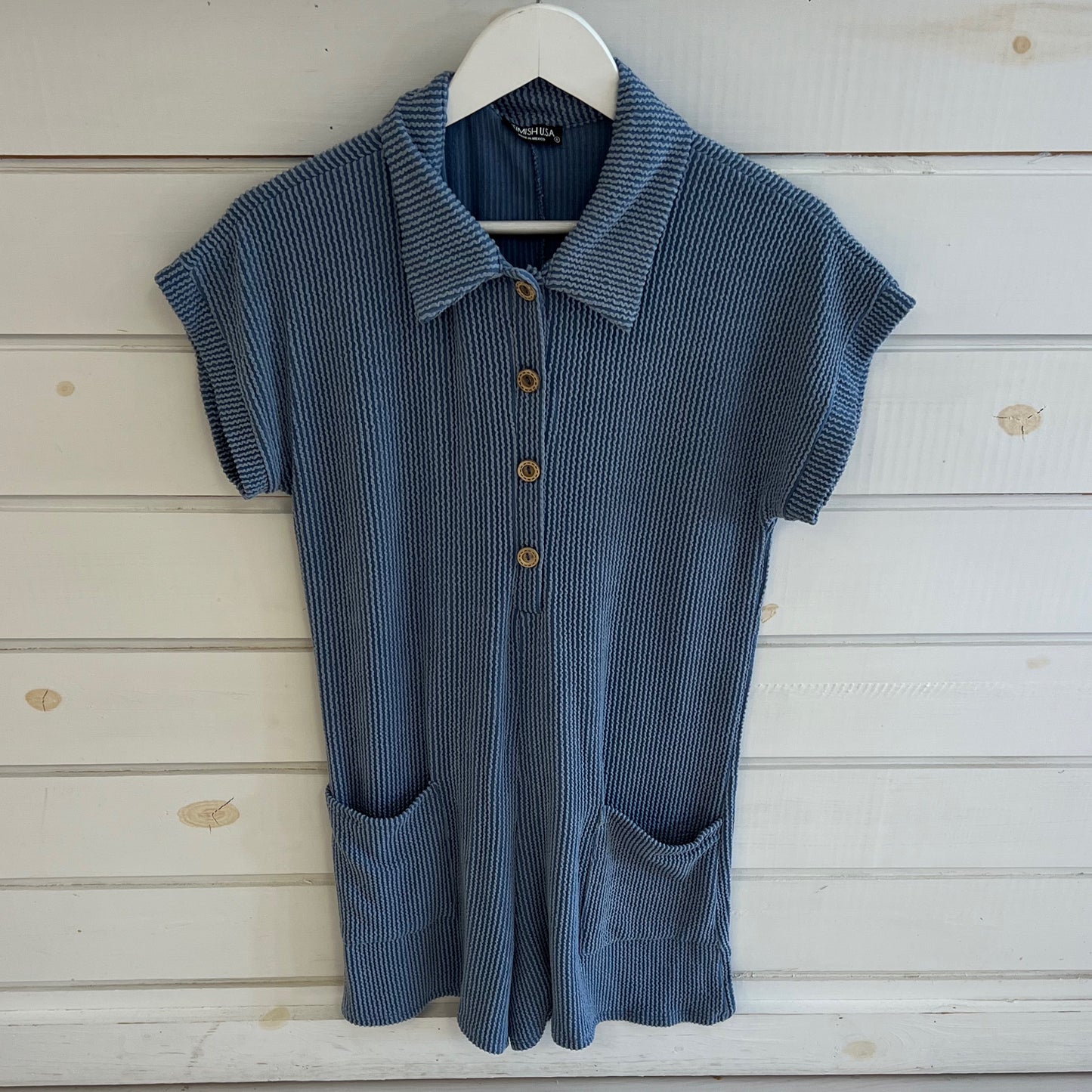 Heimish Laney Romper denim