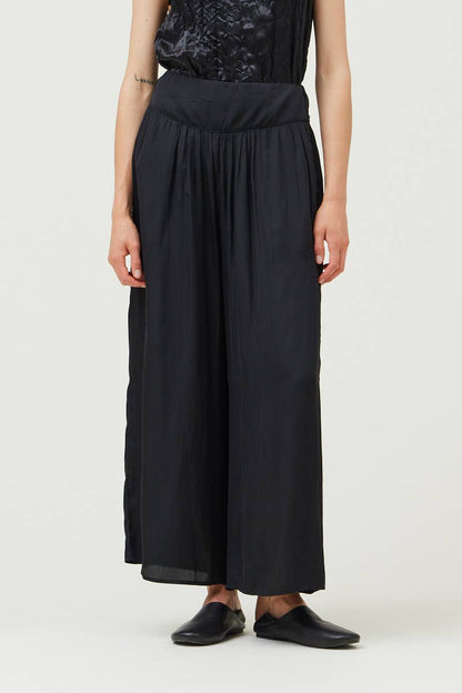 The Wanda Wide Leg Satin Pants