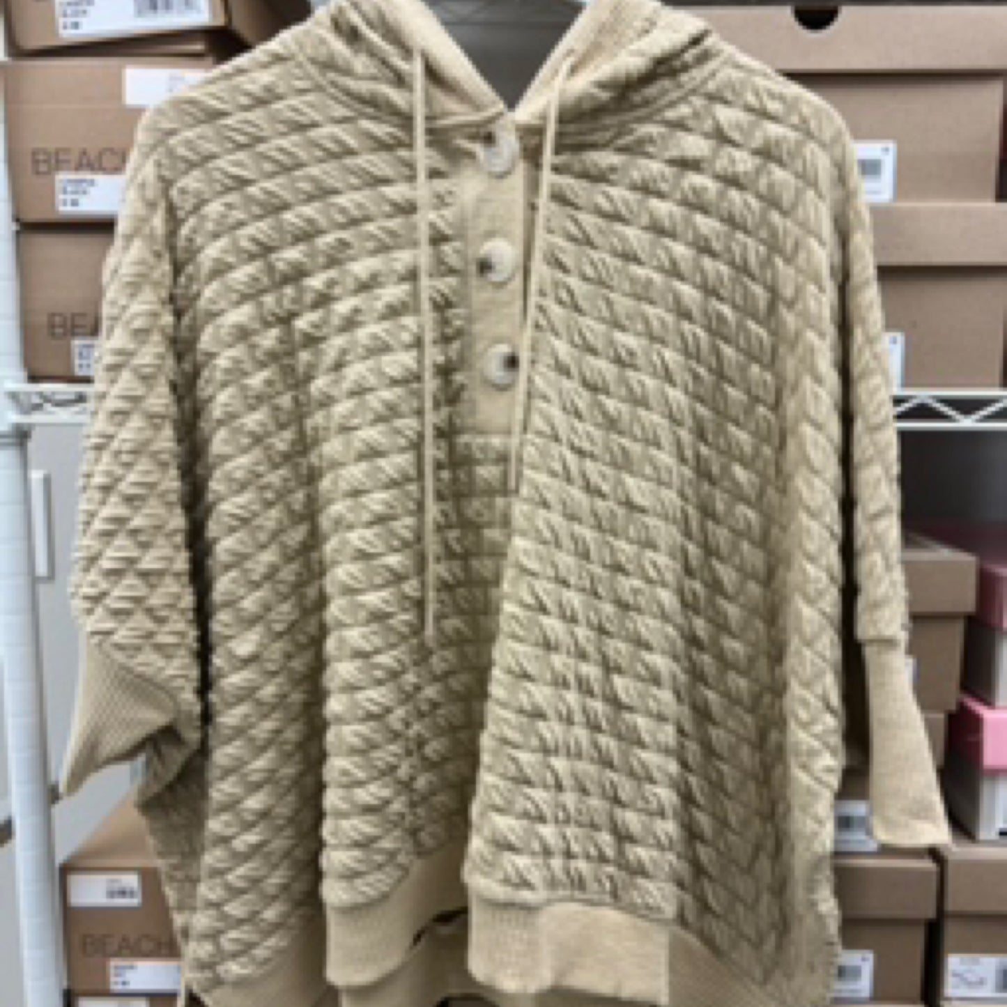 Easel carmin textured top