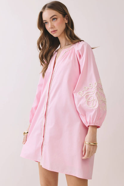 Emma Lou Baby Doll Mini Dress