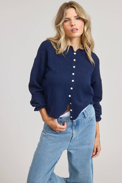 Elsie Button Down Cardigan Top